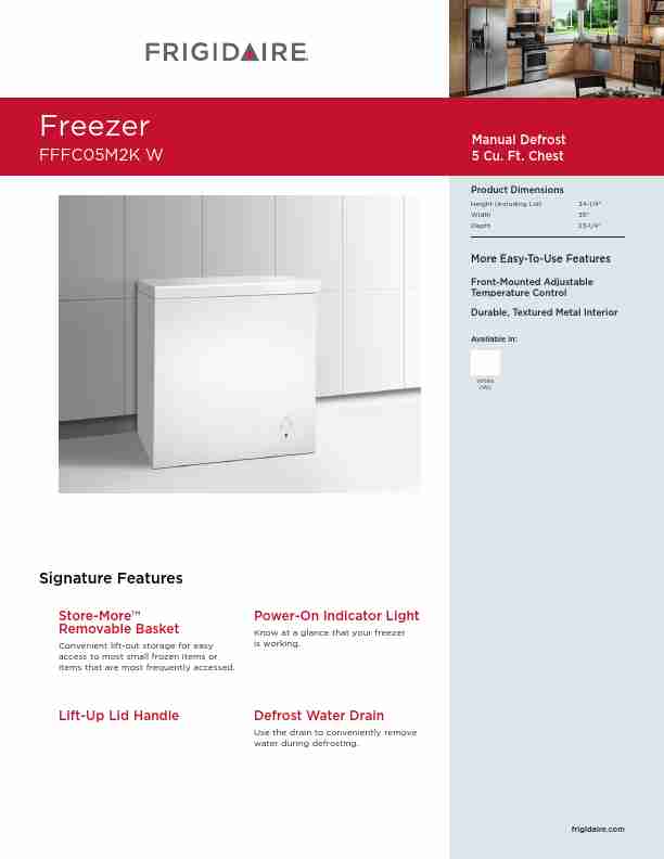 Frigidaire Freezer FFFC05M2KW-page_pdf
